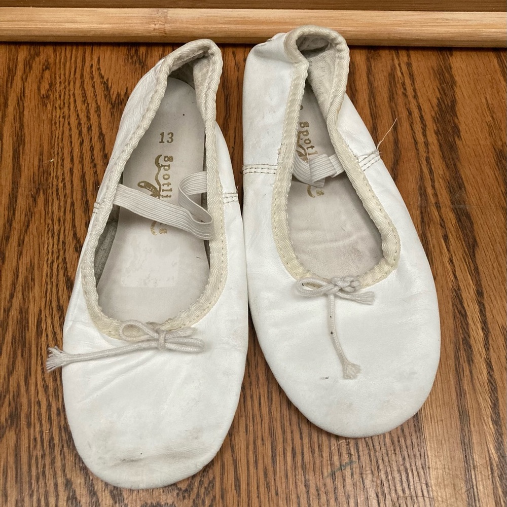 💕🩰💕White Ballet Flats